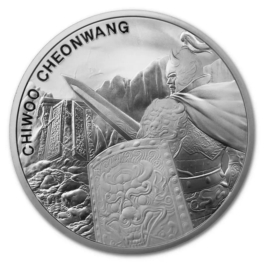 KOMSCO Jižní Korea Chiwoo Cheonwang BU 1oz