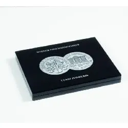 Leuchtturm1917 Uložení stříbrných mincí Vienna Philharmonic (1 oz.) 20ks kapslích, černá