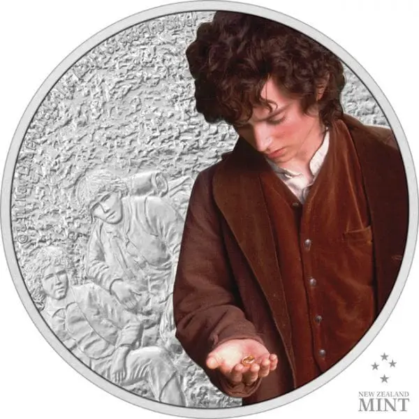 Stříbrná mince Pán prstenů: Frodo Pytlík 1 oz