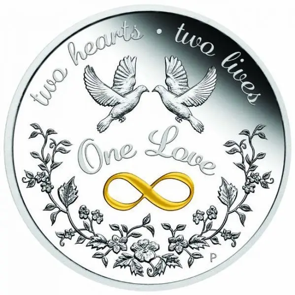 Perth Mint Jedna láska 1 Oz