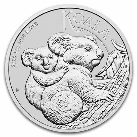 Perth Mint Stříbrná mince Koala 1 Oz $1 2023 Austrálie