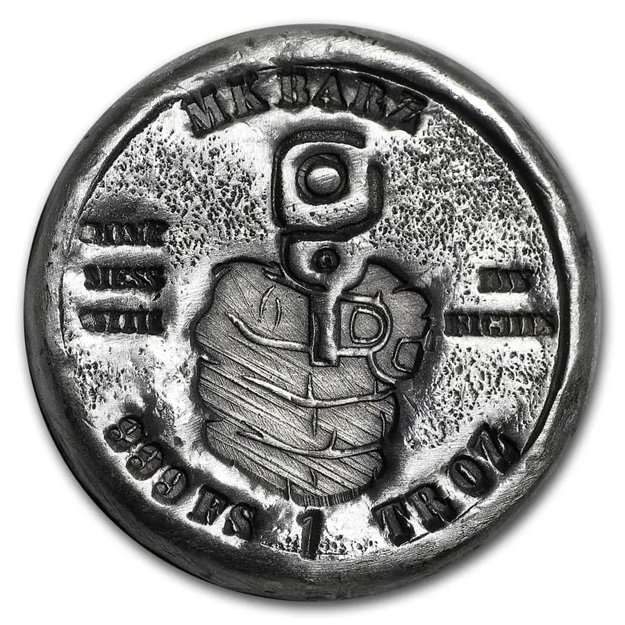Stříbrná mince Pheli – Právo nosit zbraně 1 oz 9999 Silver