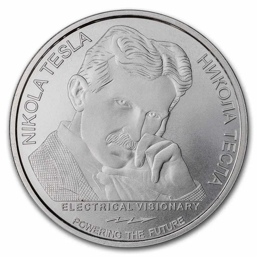 Private Mint Nikola Tesla: Energie zdarma 1 Oz