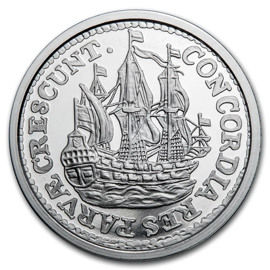 Stříbrná mince Loď Šilink 1 oz 2021 Royal Dutch Mint
