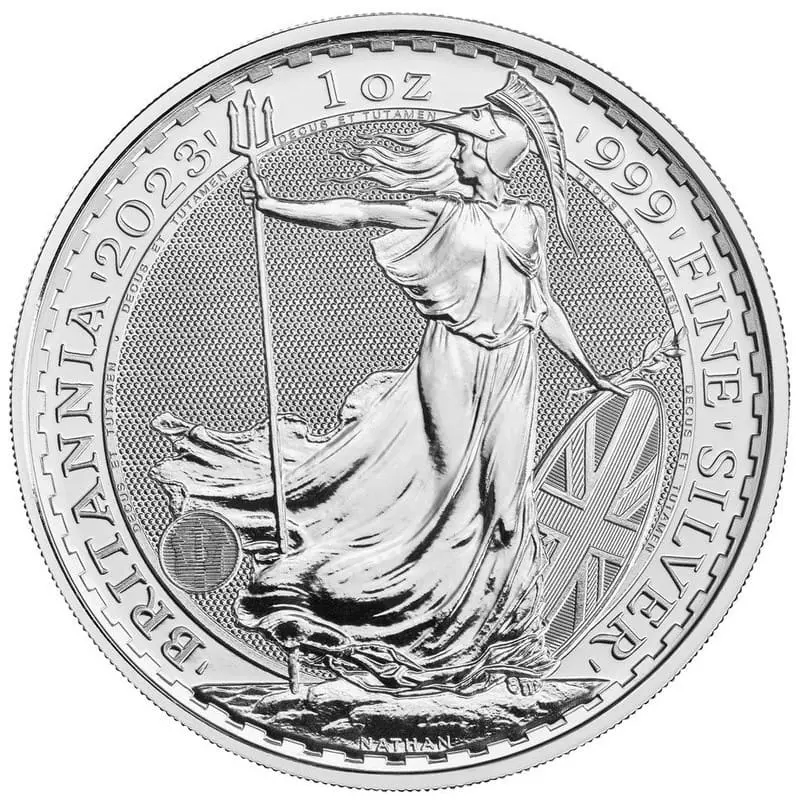 Stříbrná mince Britannia 1 Oz 2023 Velká Británie