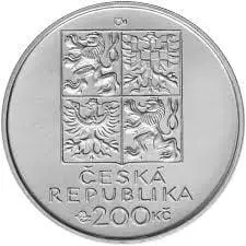 ČR – 200 Kč Stříbrná mince 1999 ONDŘEJ SEKORA (100. výročí narození) 13g Ag 900 STANDARD ČNB