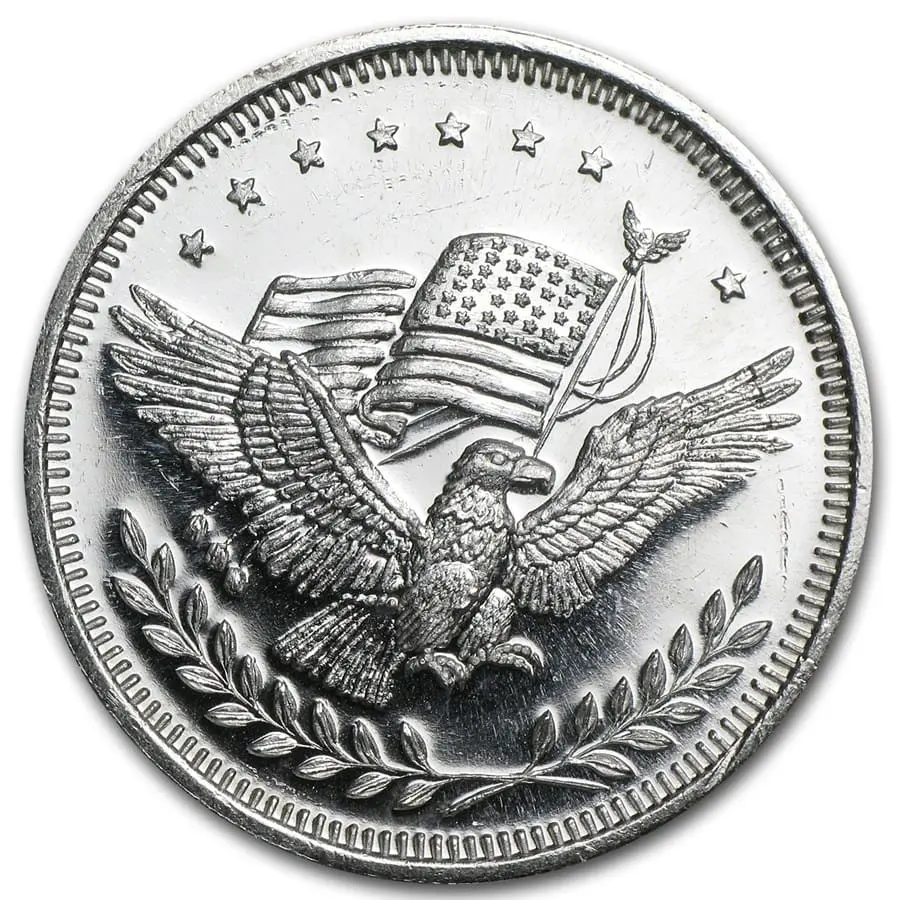 Stříbrná medaile Silver Trade Unit 1 oz USA Obchodní jednotka Ag 999
