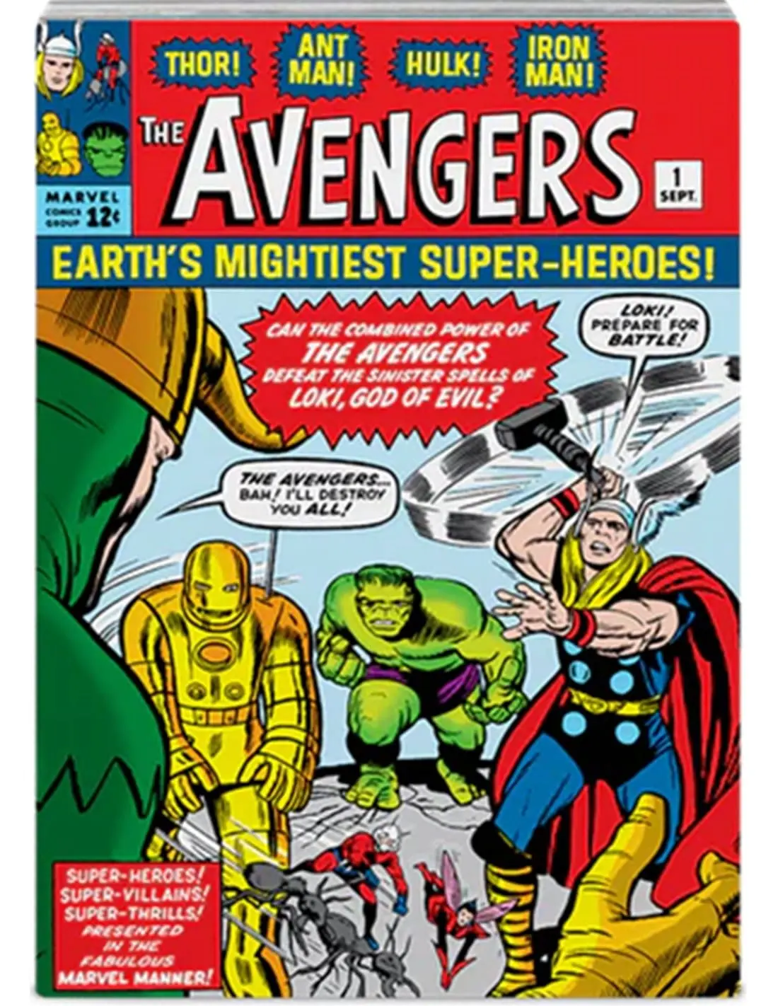 AVENGERS 1 Marvel Comix 1 Oz stříbrná mince 2 $ Niue 2023