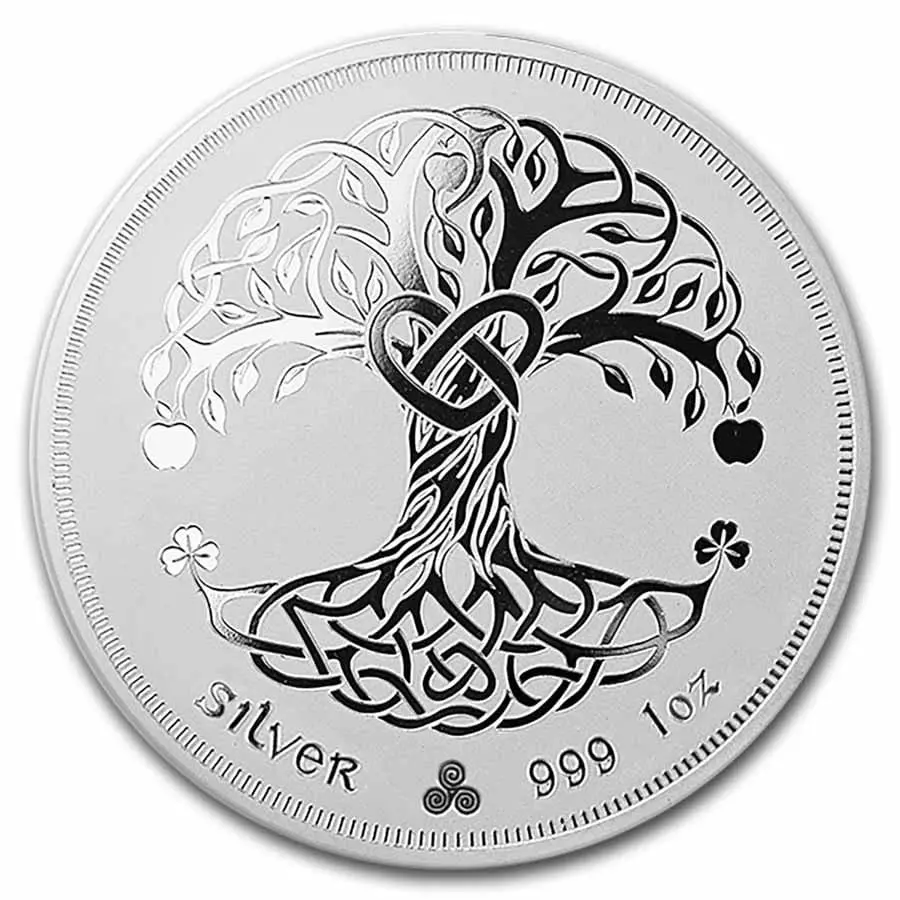 Stříbrná mince 1 oz - Strom života Tara