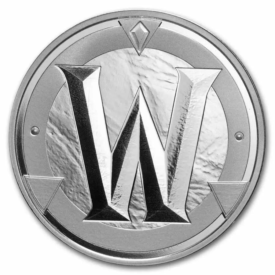 Stříbrná mince 1 Oz World of Warcraft BU