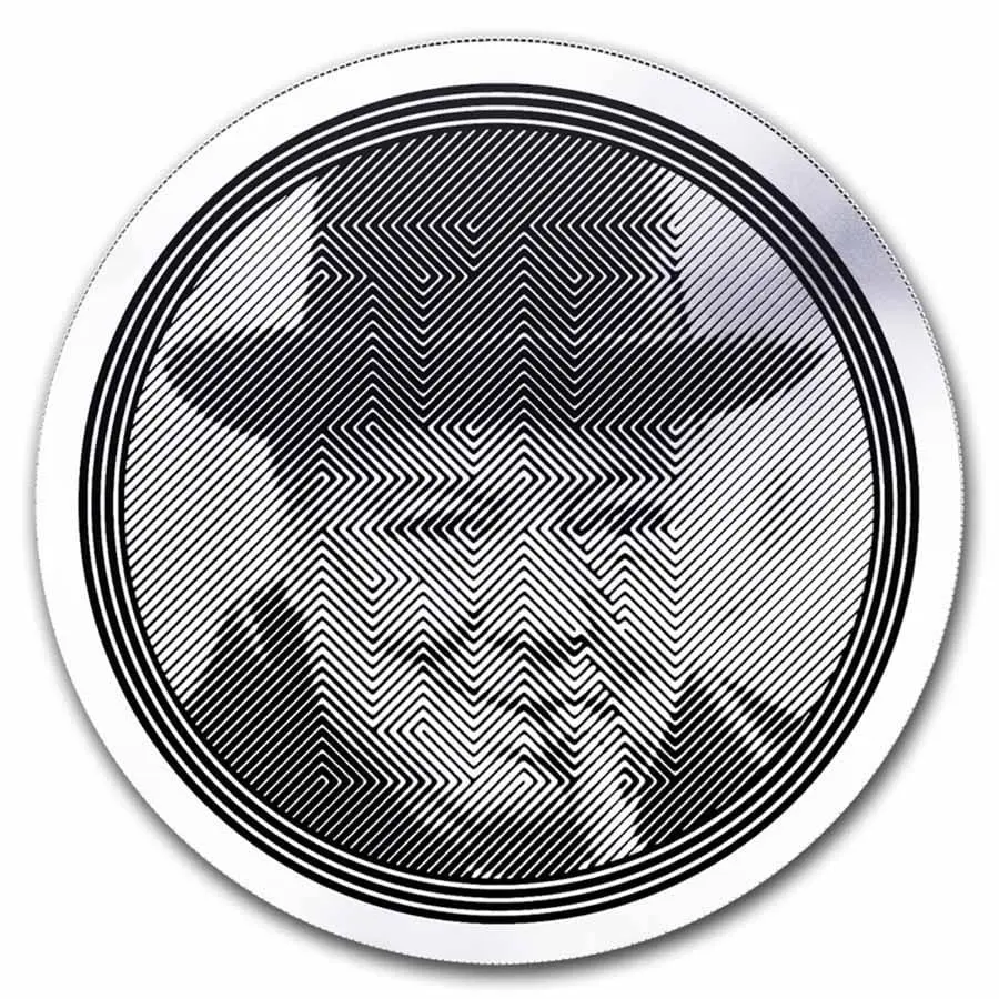 Stříbrná mince Niue 2025, 1 oz, 5 dolarů, ICON, Sir Winston Churchill (Prooflike)