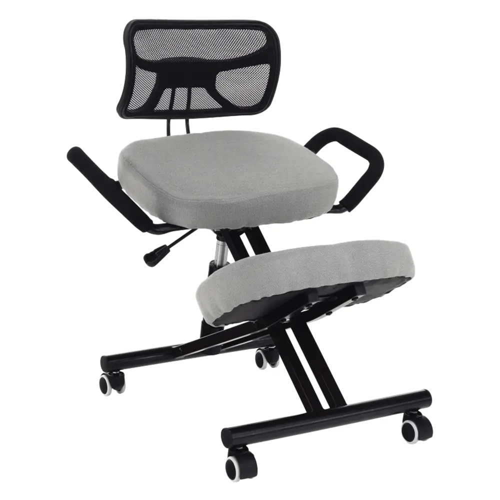 Ergonomická kľakačka RUFUS – Černá, Látkový čaloun, Kondela