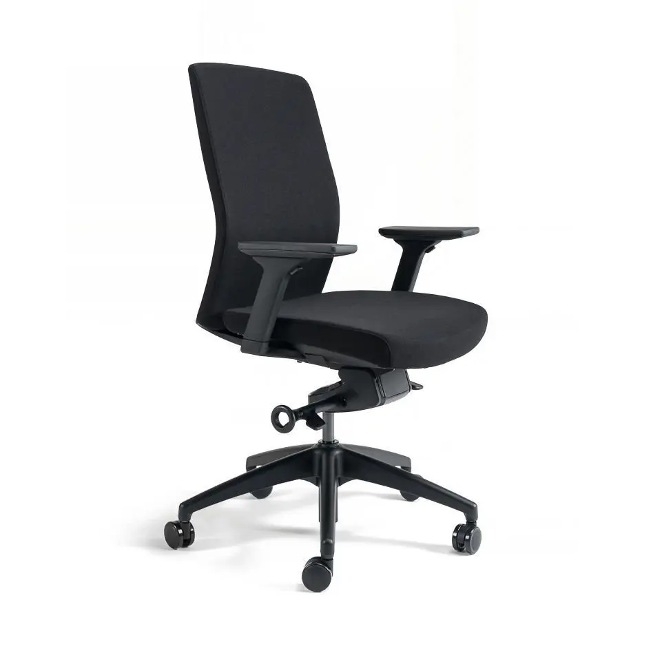 Kancelářská ergonomická židle BESTUHL J2 BP — více barev, bez podhlavníku