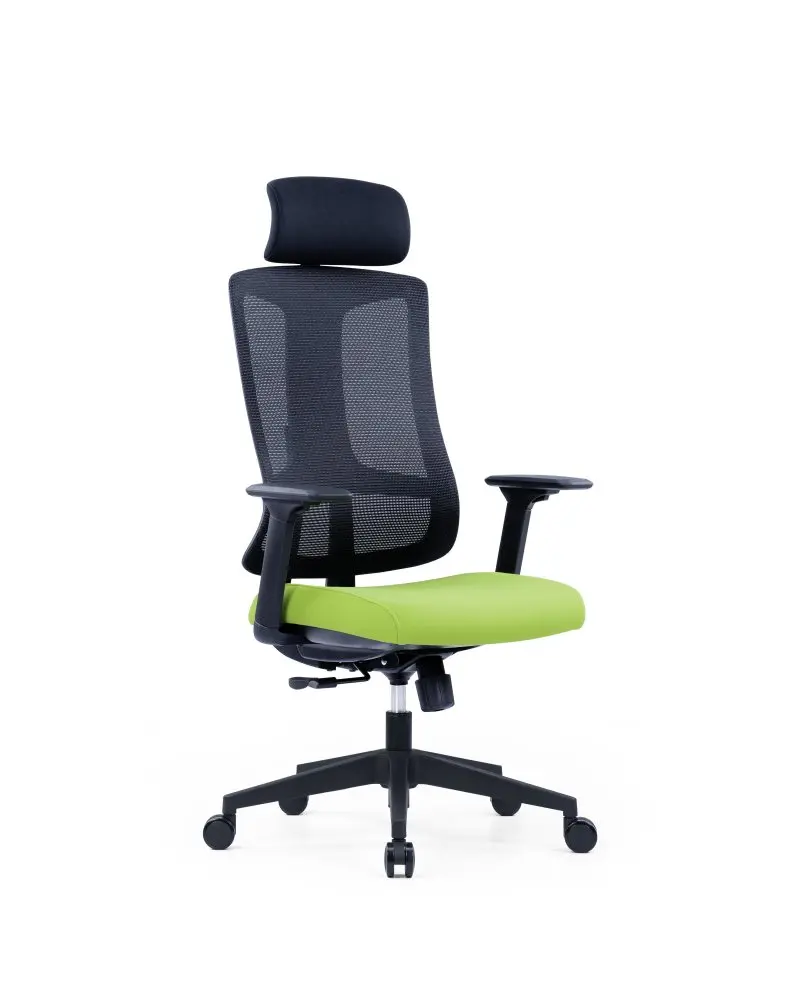 Kancelářská ergonomická židle SLIDE — více barev Zelená