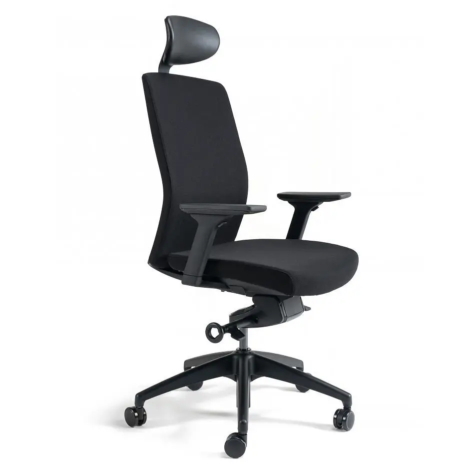 Kancelářská ergonomická židle BESTUHL J2 SP — více barev, s podhlavníkem