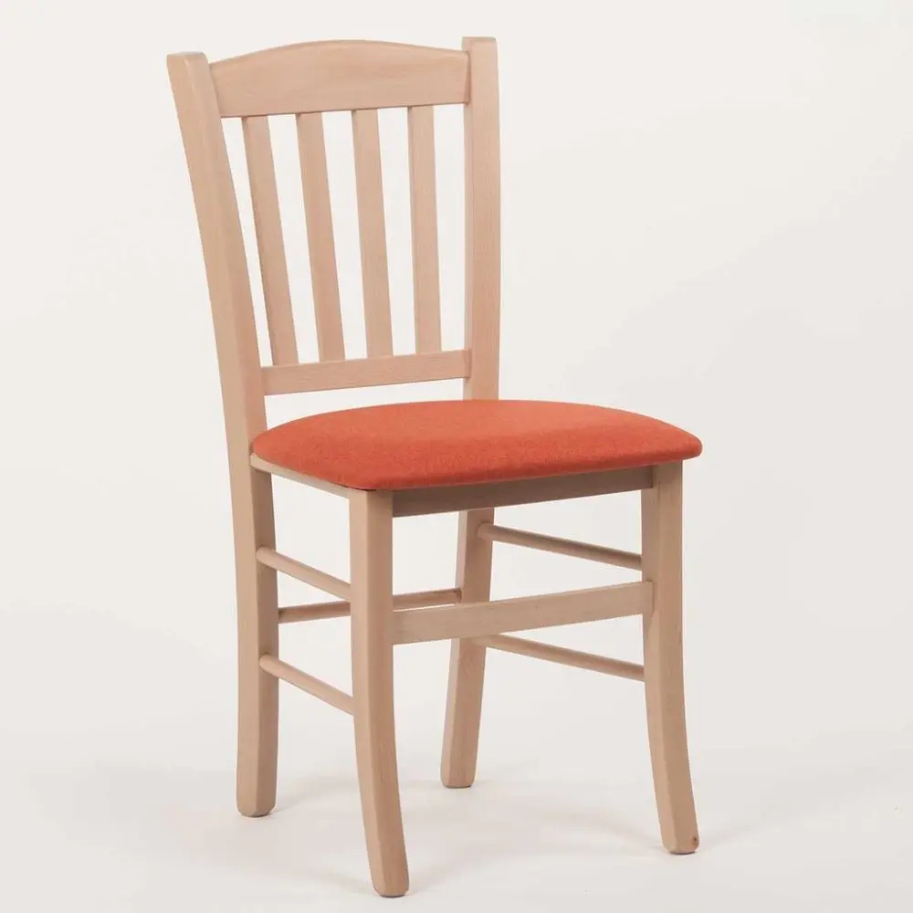 Jídelní židle VENETA – v různých barevných a materiálových variantách lux 10 terracotta dub sonoma